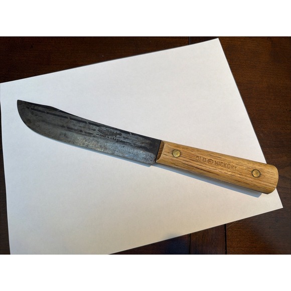 Old Hickory Other - Old Hickory Ontario Knife Company 7" Blade Butcher Kitchen 11.5" Total